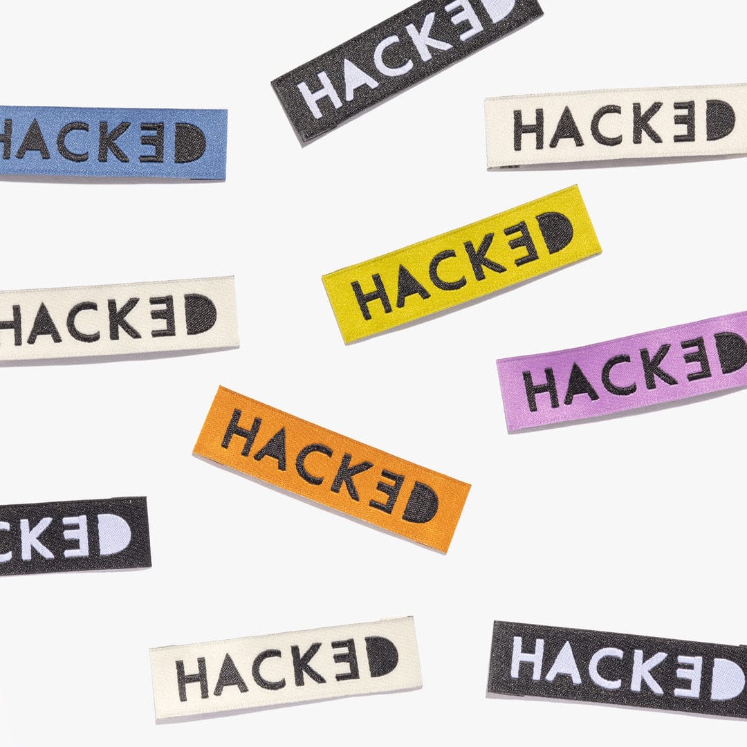 Kylie and the Machine Sewing Labels: 'Hacked'