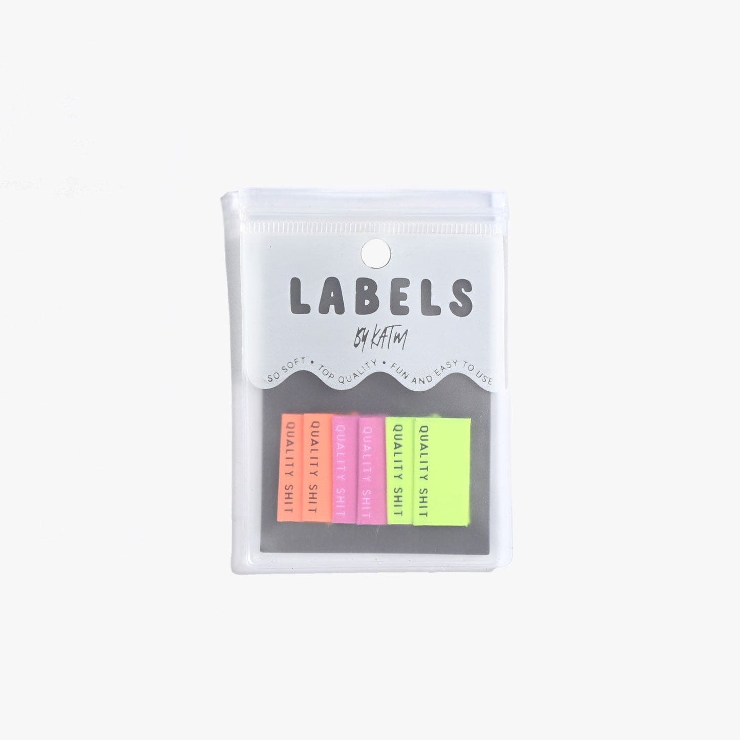 Kylie and the Machine Sewing Labels: 'Quality Shit'