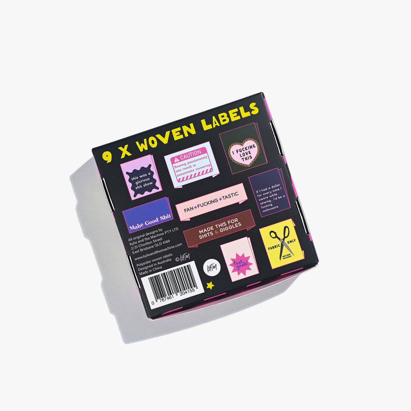 Kylie and the Machine Sewing Labels: 'The Sweary Sewist 4'
