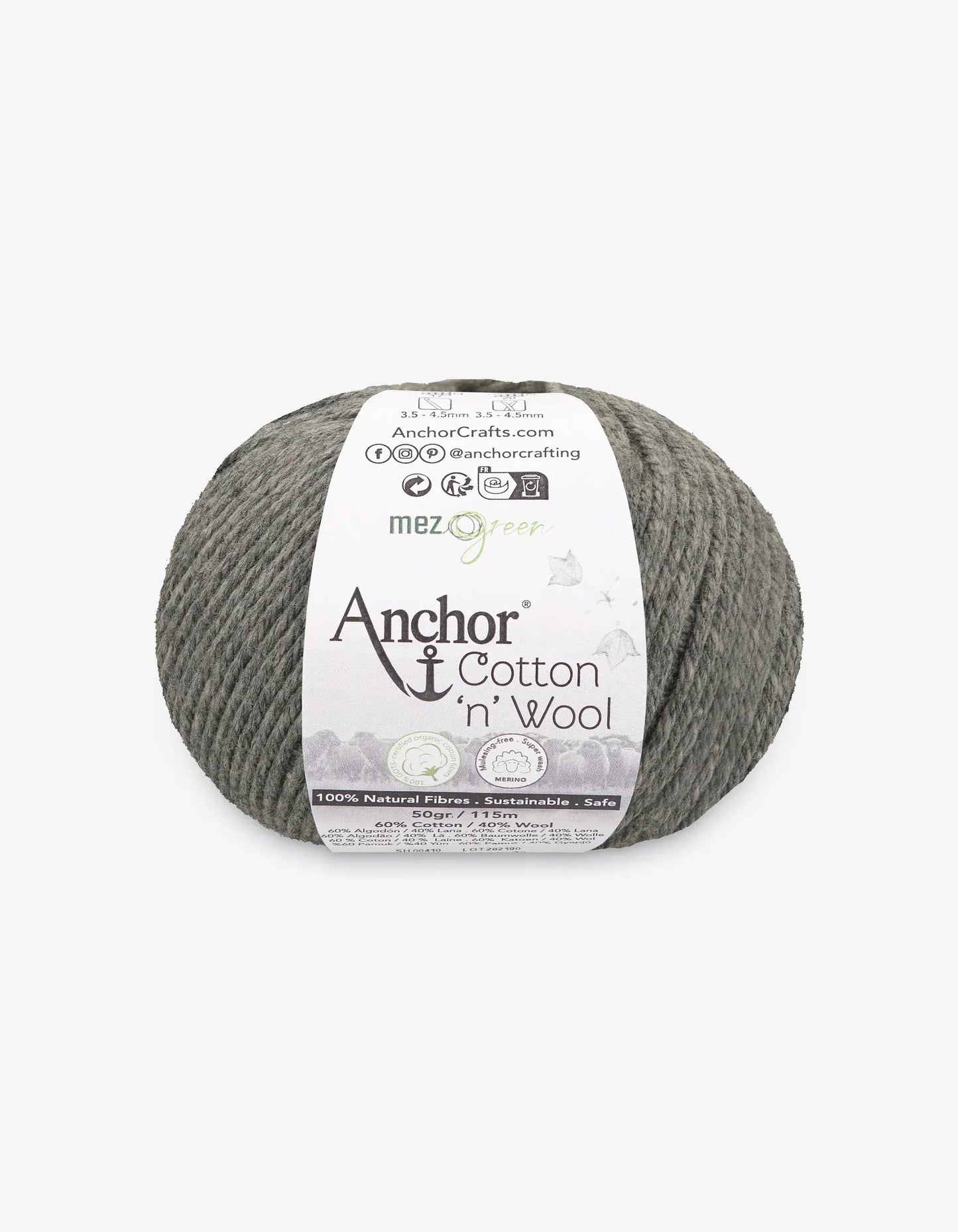 Anchor: Cotton & Wool 4-Ply