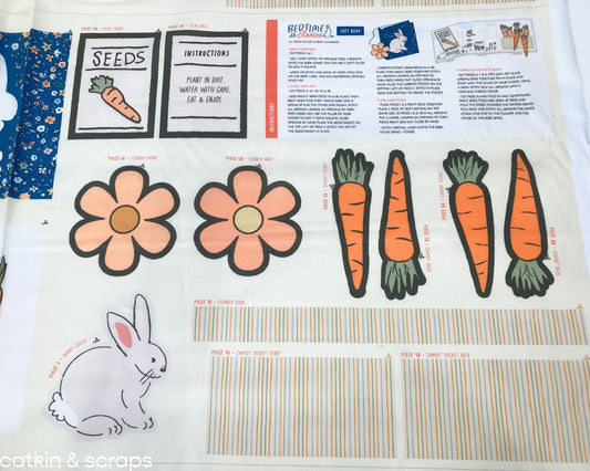 Art Gallery Fabrics 'Bedtime Stories': Cotton Soft Book Panel 'Once Upon a Storybook'