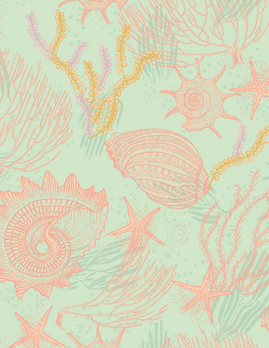 Art Gallery Fabrics 'Costeira': Premium Cotton 'Tesouros do Oceano'