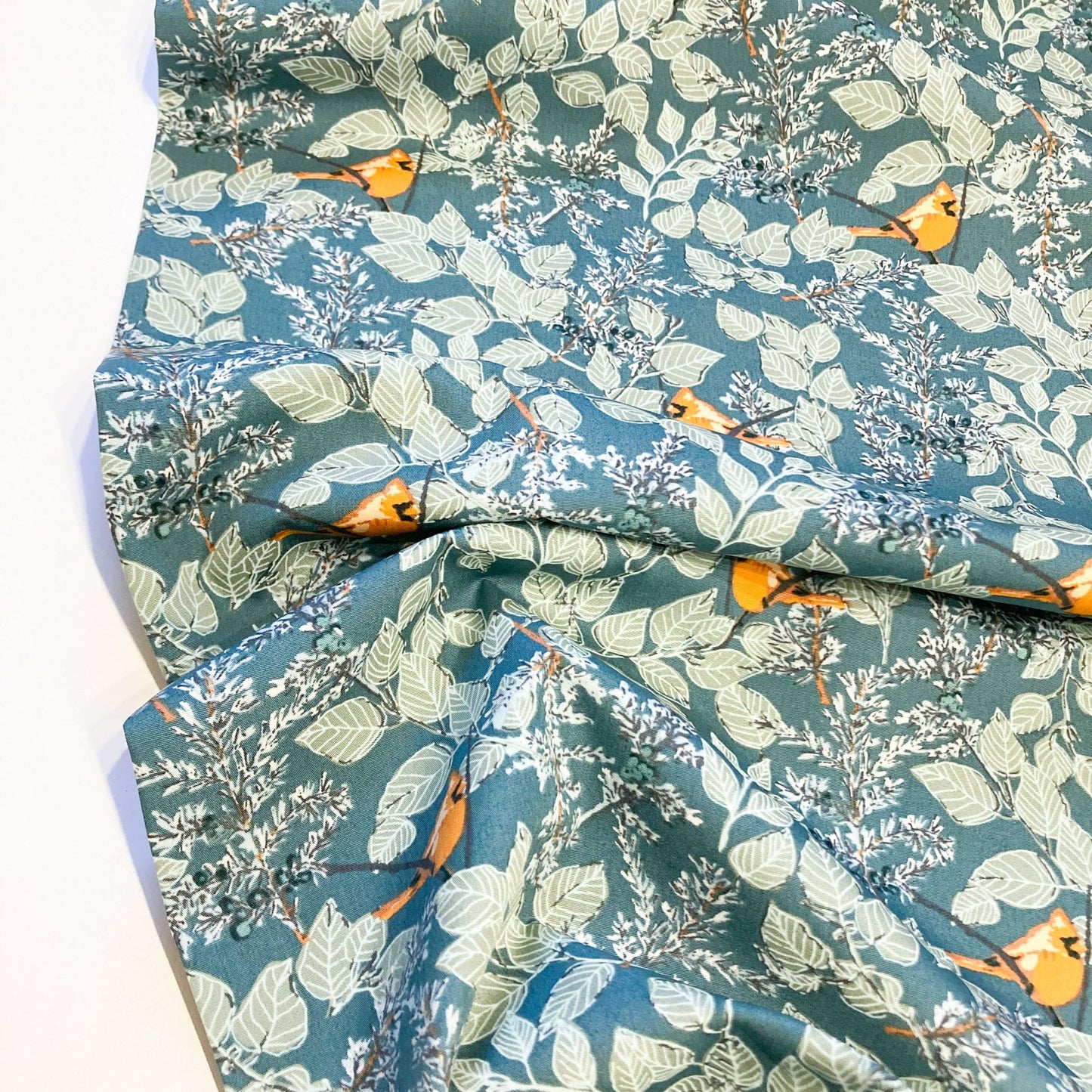 Art Gallery Fabrics 'Juniper': Fine Cotton 'Juniper Grove' in Evergreen