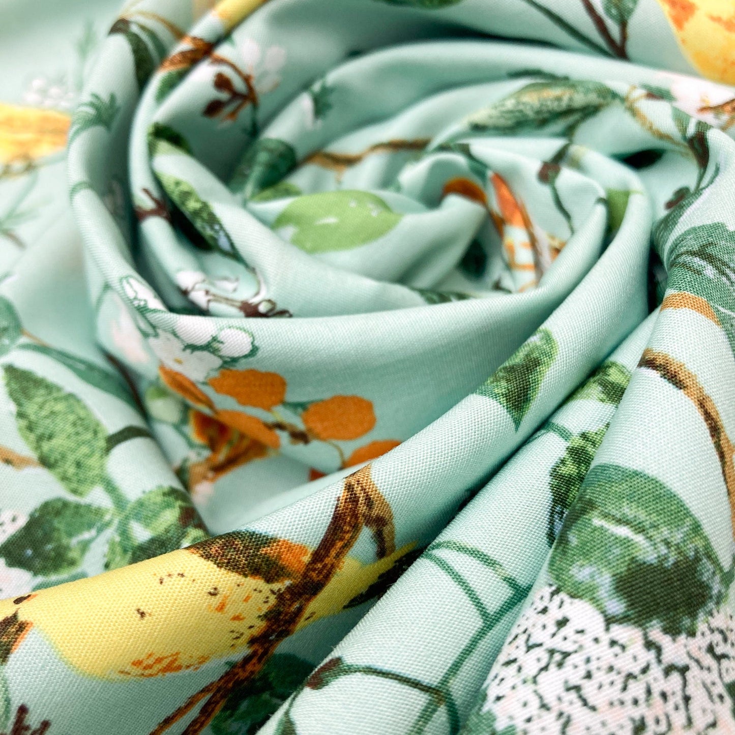 Art Gallery Fabrics 'Plentiful': Fine Cotton 'Melodic Plumage Day'