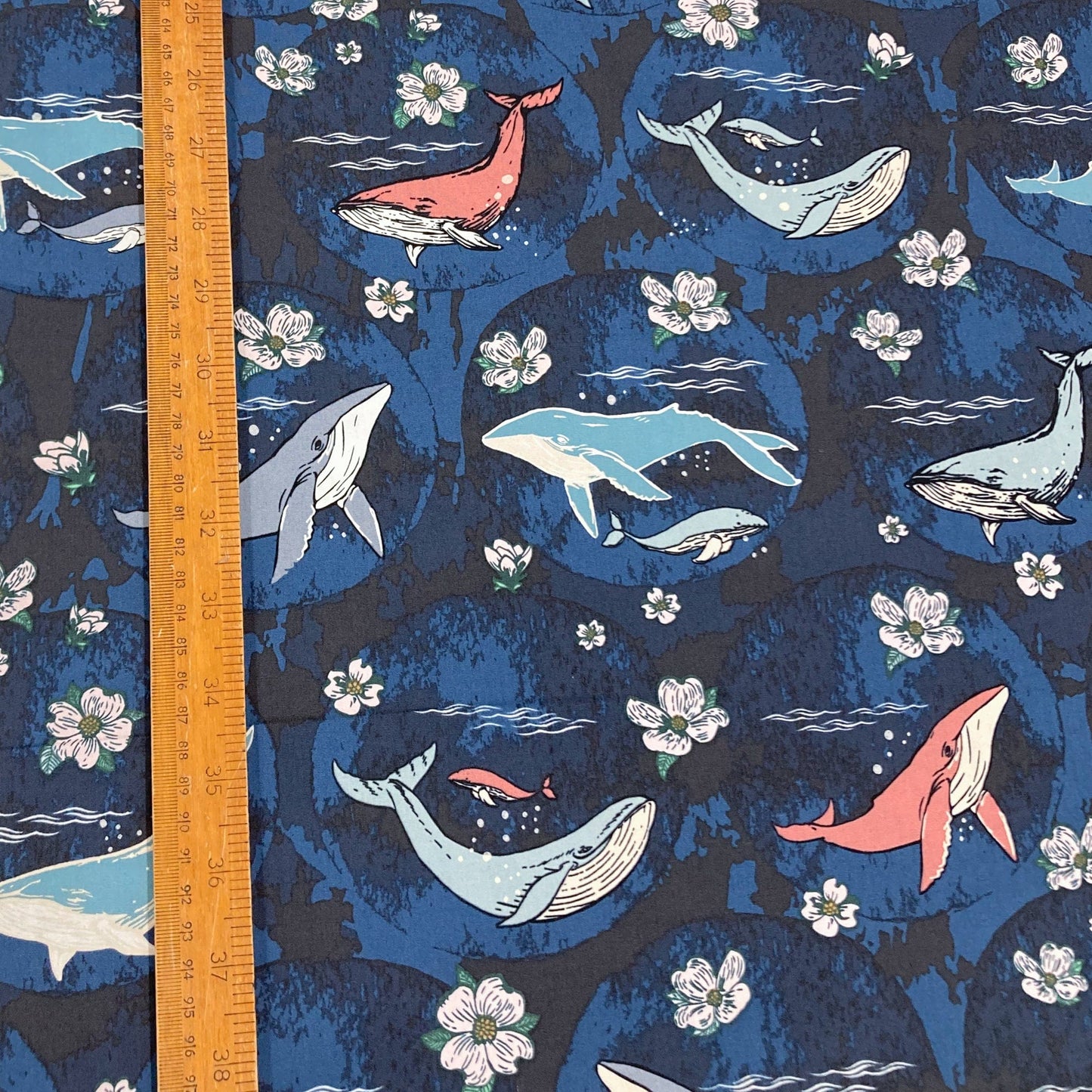Art Gallery Fabrics Fine Cotton 'Underwater Enchant Lunar'