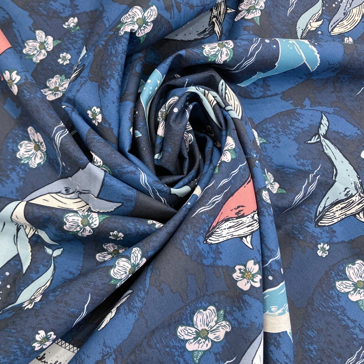 Art Gallery Fabrics Fine Cotton 'Underwater Enchant Lunar'