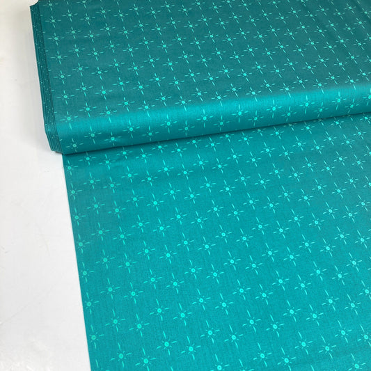 Art Gallery Fabrics 'Land of Enchantment': Premium Cotton 'Luminaria Turquoise'