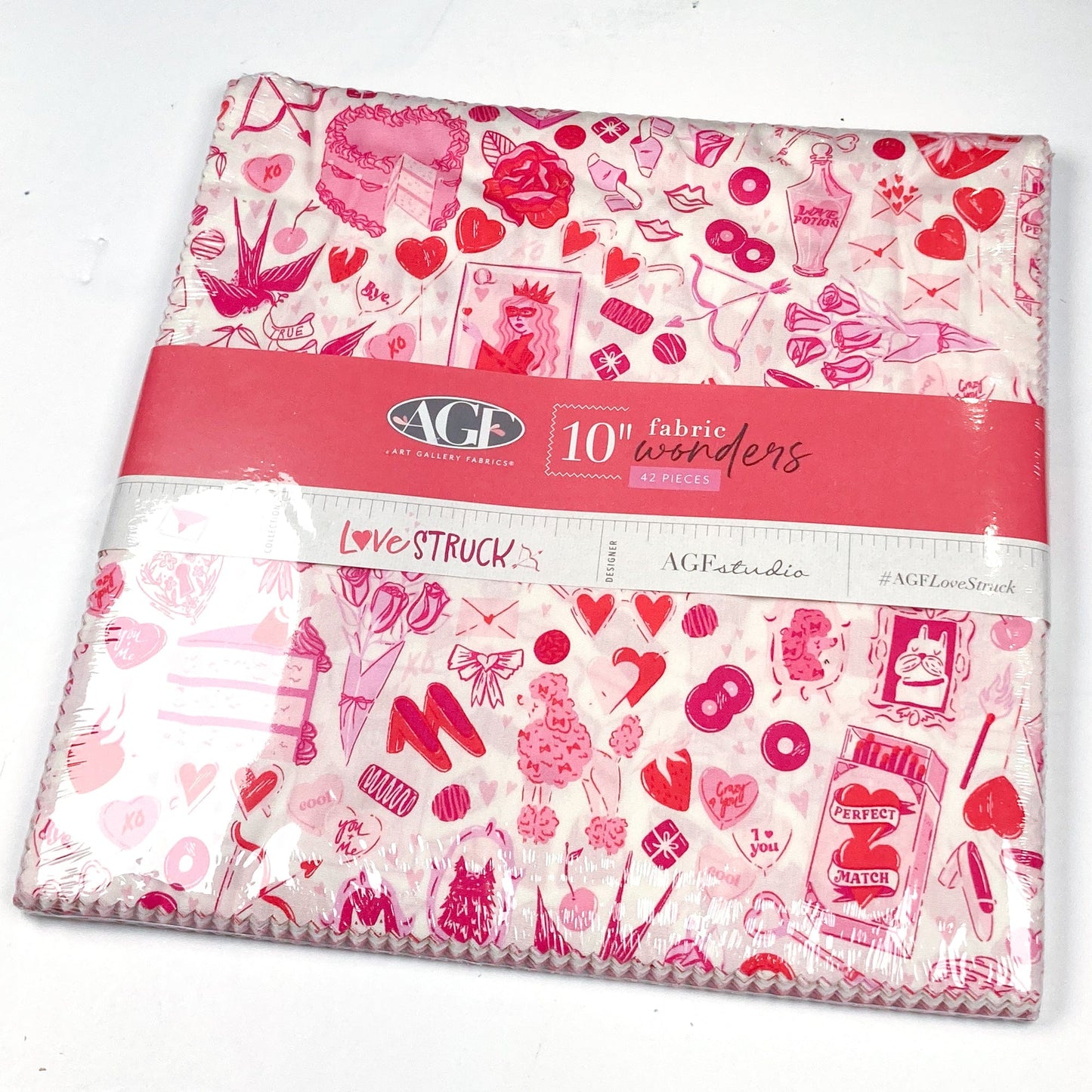 Art Gallery Fabrics 'Lovestruck': 10" Fabric Wonders