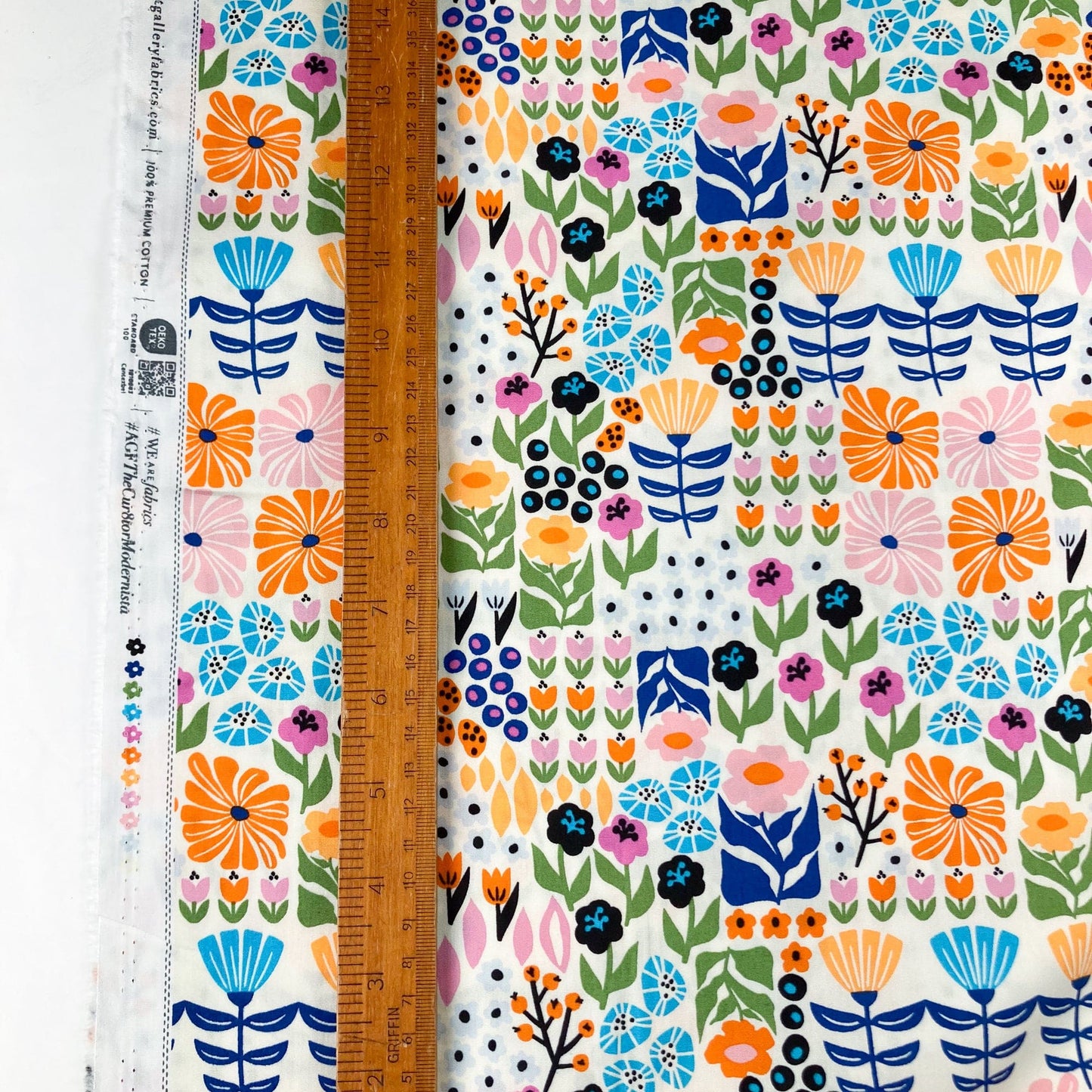 Art Gallery Fabrics 'Modernista': Premium Cotton 'Petal Patchwork'