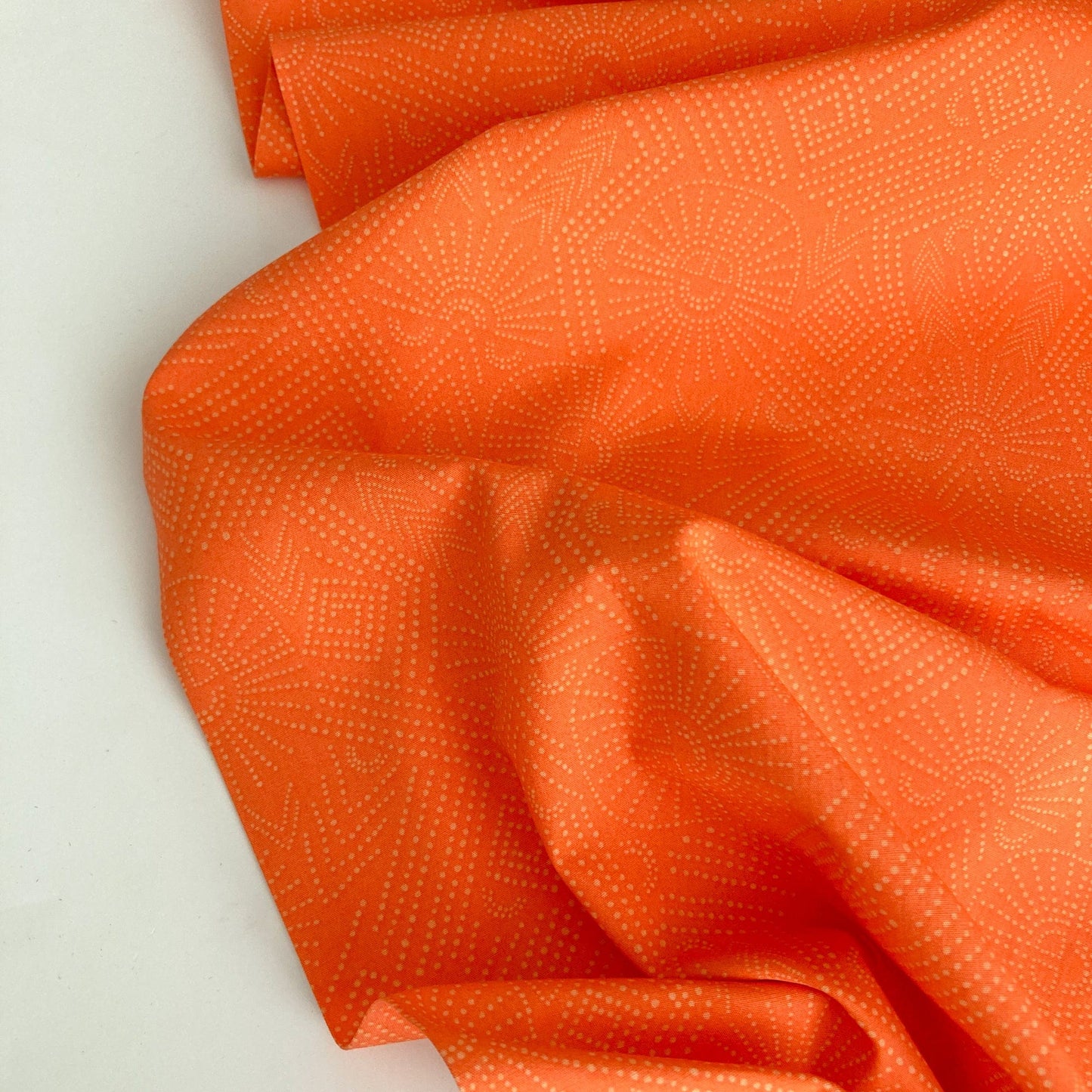 Art Gallery Fabrics 'Flight Path' Fine Cotton - 'Your Path' in Coral