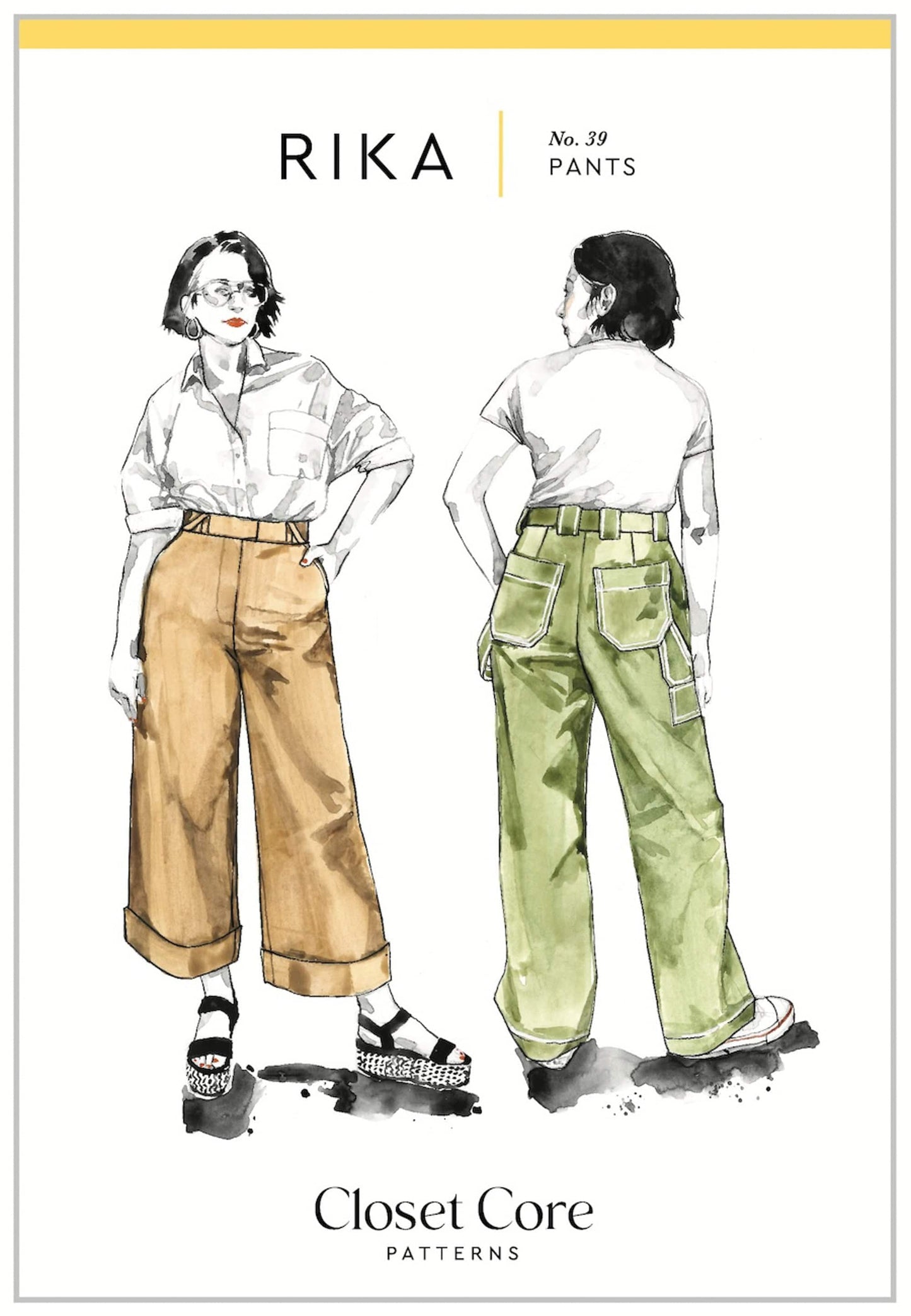 Closet Core Patterns: Rika Pants