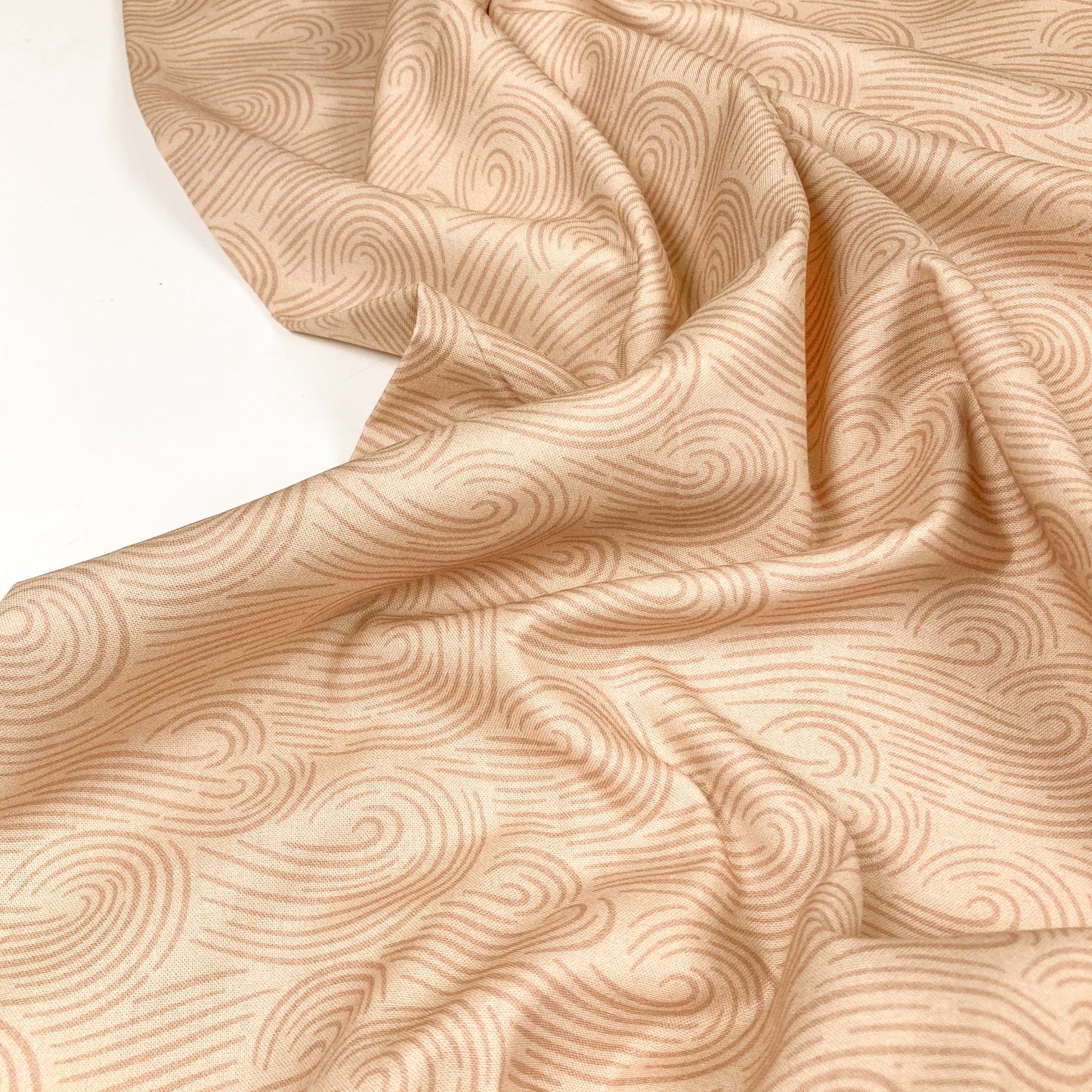 Cloud 9 Organic 'Naturally Wild' Cotton Quiltback 'Spring Breeeze' in Natural