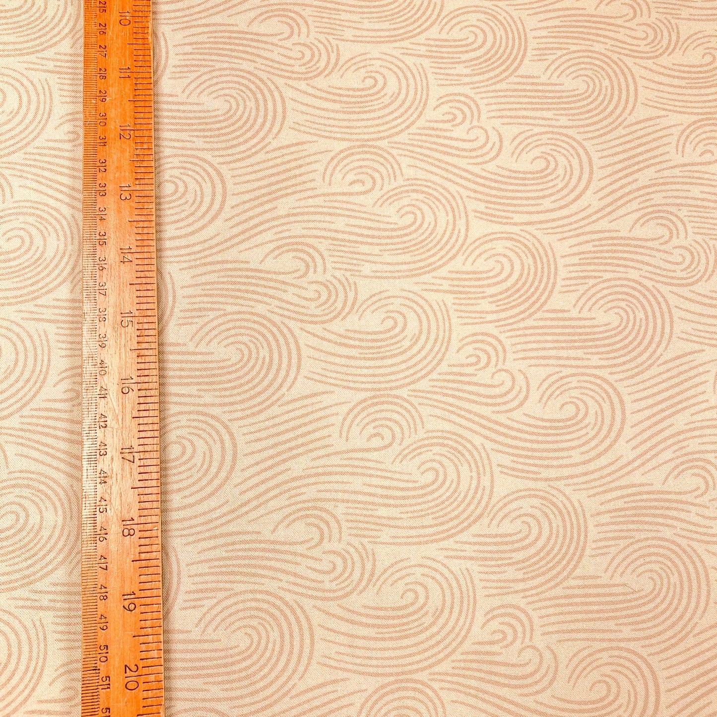 Cloud 9 Organic 'Naturally Wild' Cotton Quiltback 'Spring Breeeze' in Natural