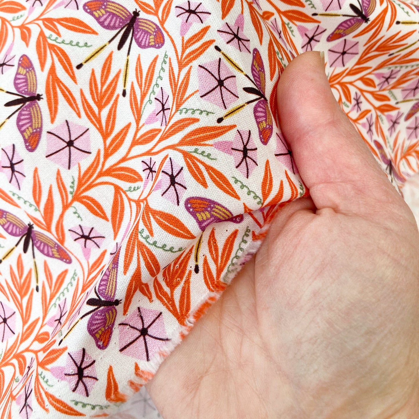 Cloud 9 Organic 'Wild Haven' Quilting Cotton 'Glorious Morn'