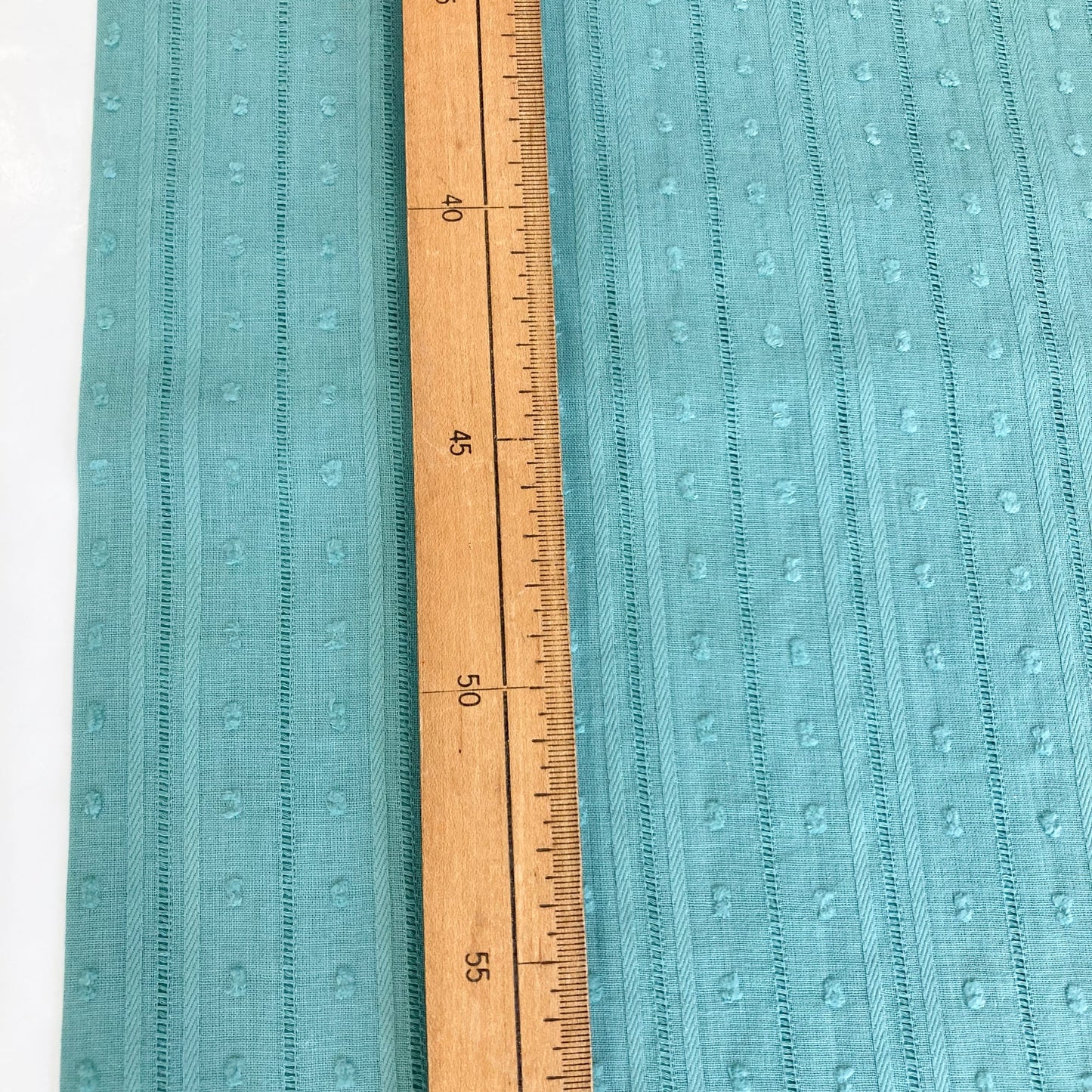 Cotton Dobby Voile in Sea Green