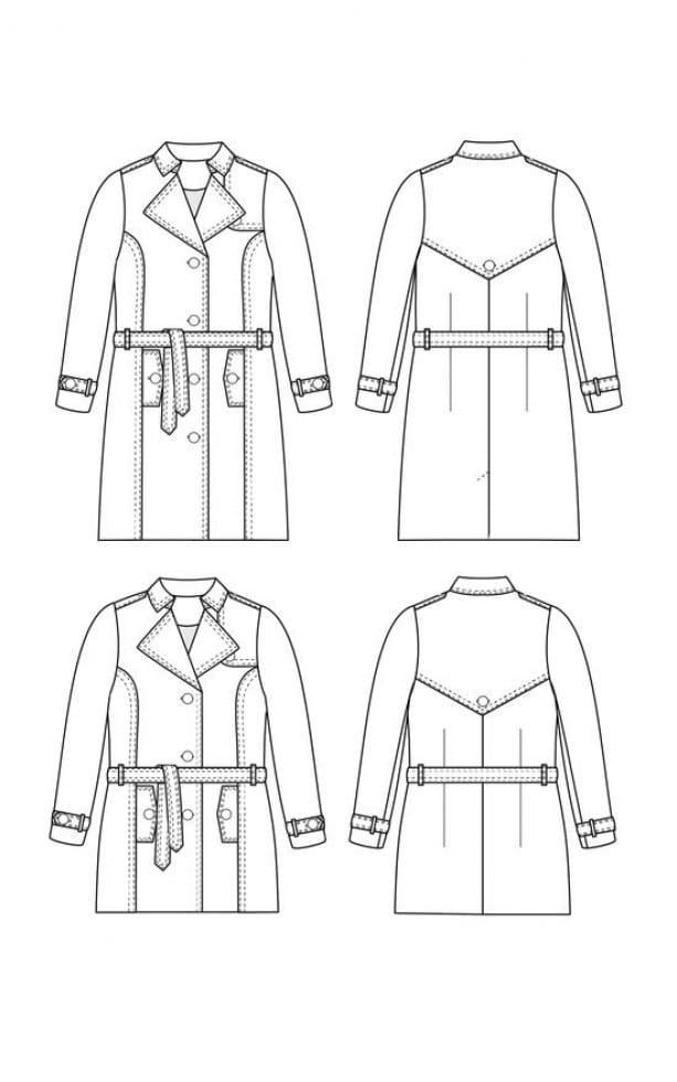 Cashmerette: Chilton Trench Coat