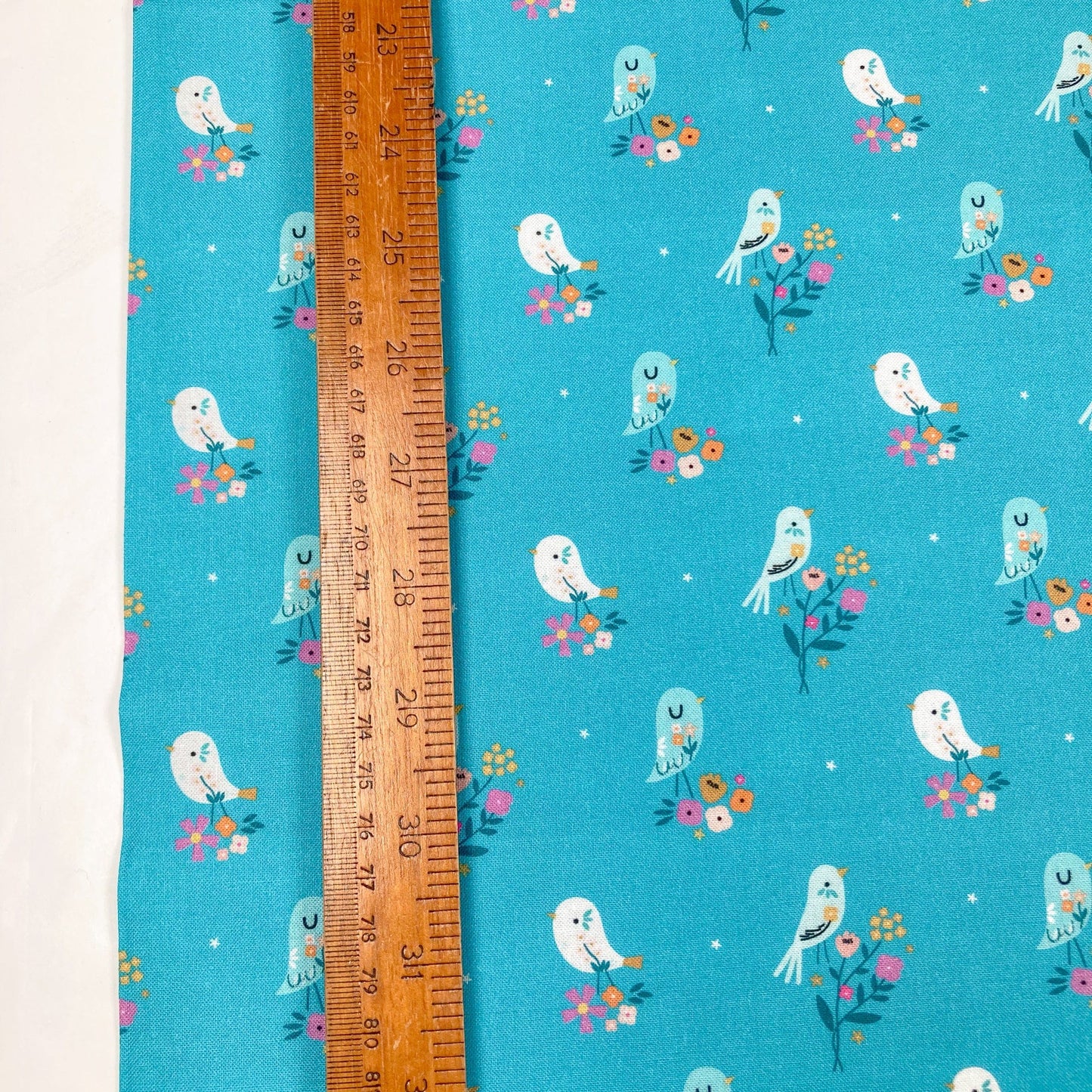 Dashwood Studio Quilting Cotton: Spring Meadow 'Birds'