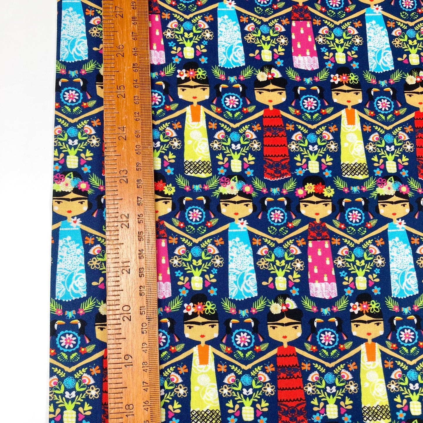 Dashwood Studio Quilting Cotton 'Viva La Vida' Frida