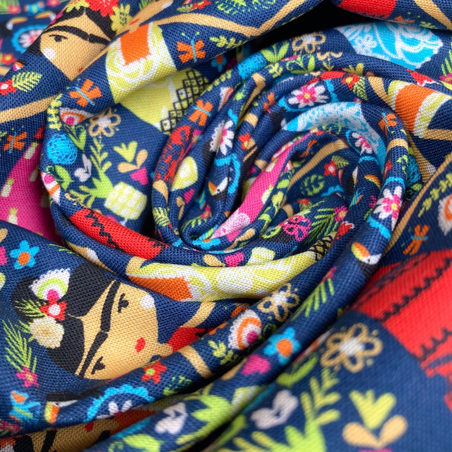 Dashwood Studio Quilting Cotton 'Viva La Vida' Frida