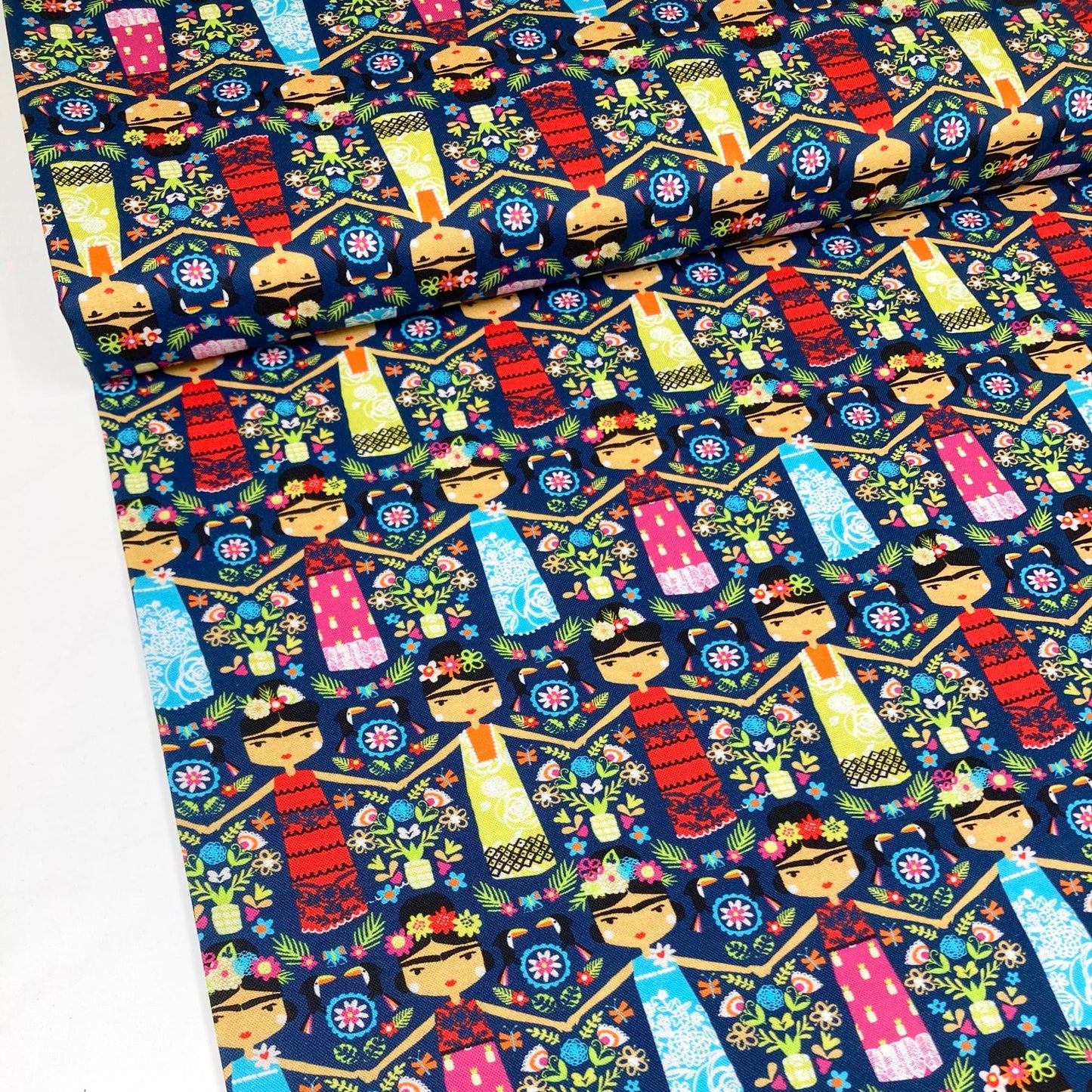 Dashwood Studio Quilting Cotton 'Viva La Vida' Frida