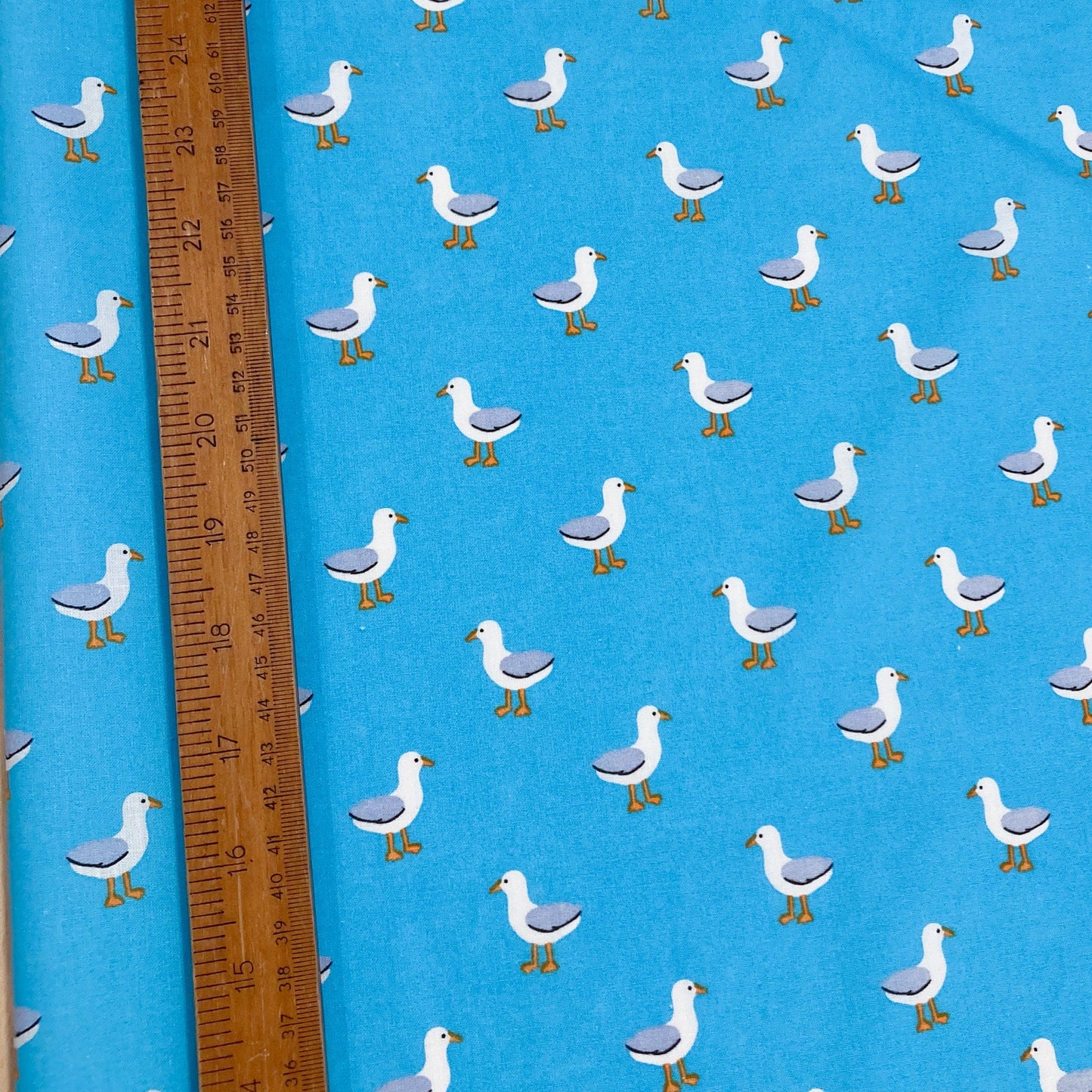 Deadstock: Ex-Joann Quilting Cotton 'Seagulls'