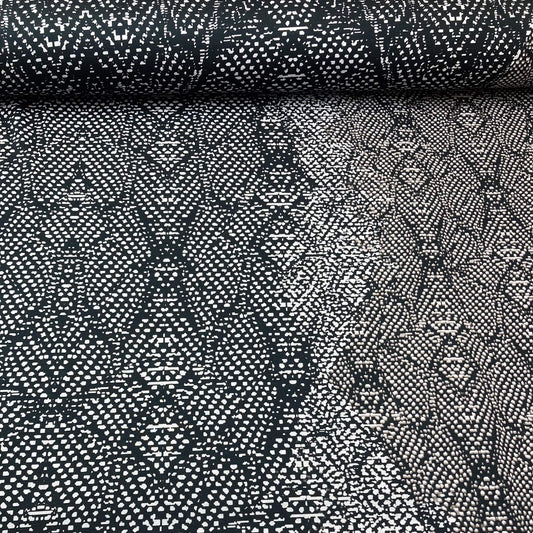 Designer Deadstock: Viscose Mix Jersey 'Snakeskin'