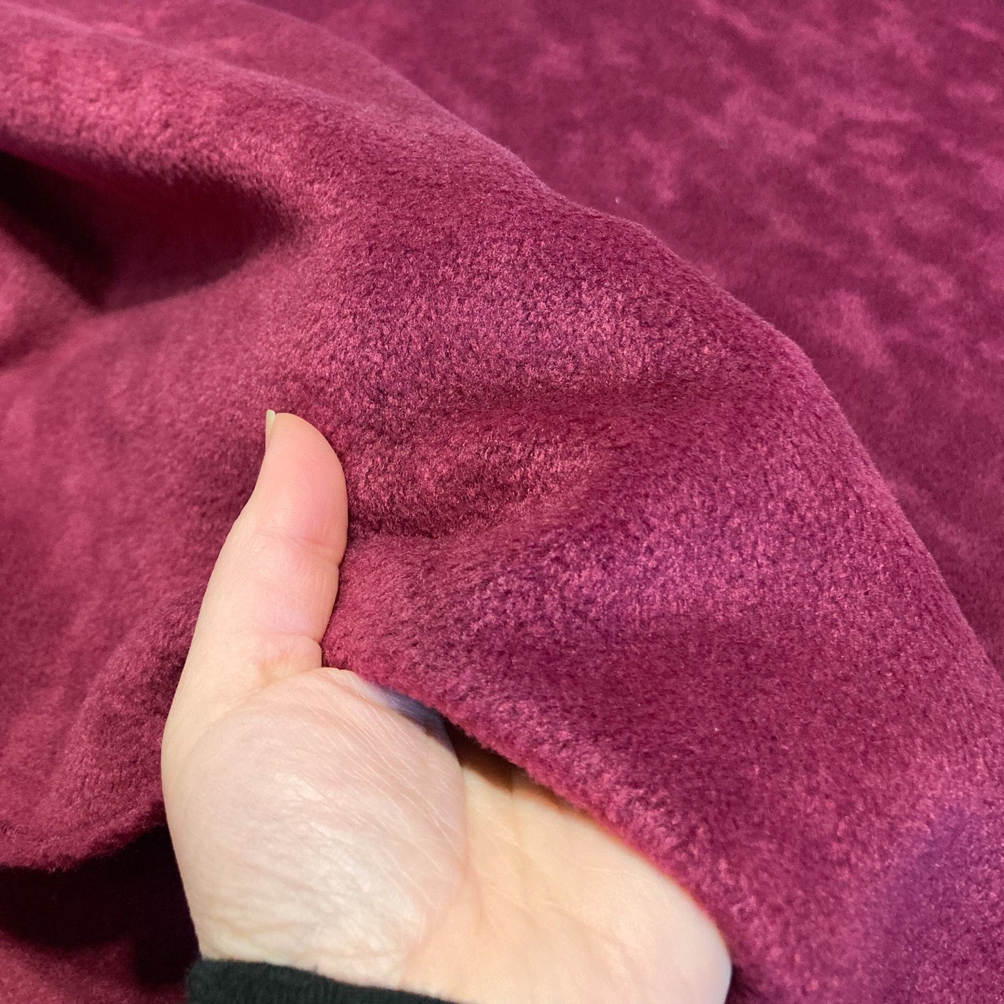AntiPil Polar Fleece in Wine Red