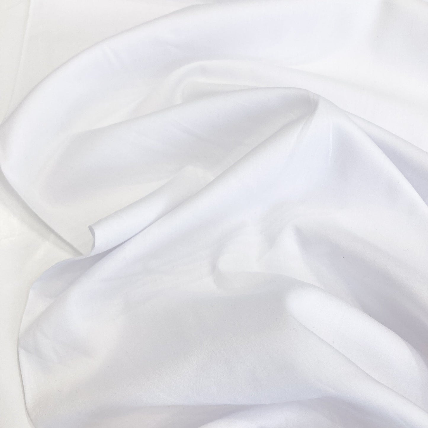 Organic Cotton Lawn in White
