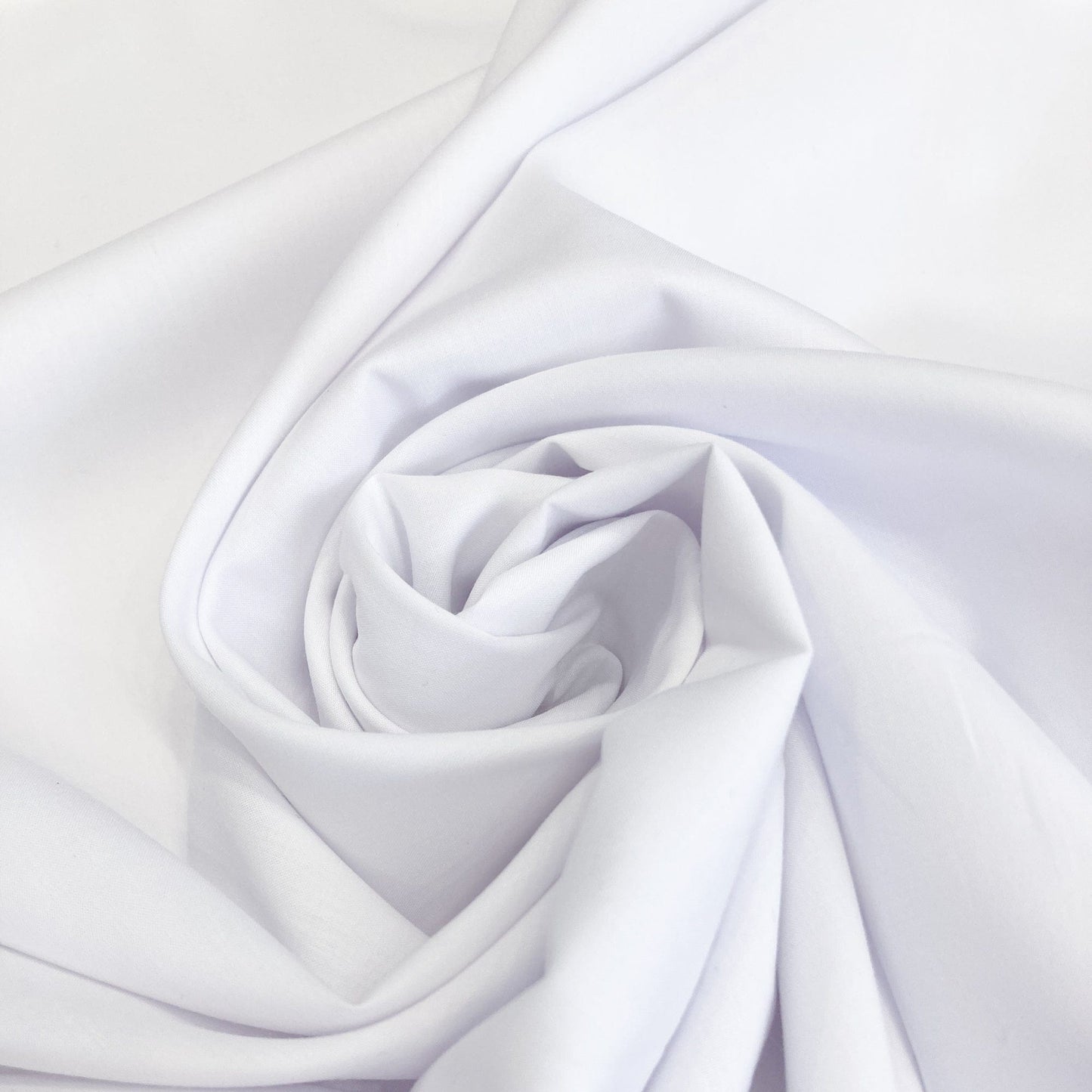 Organic Cotton Lawn in White