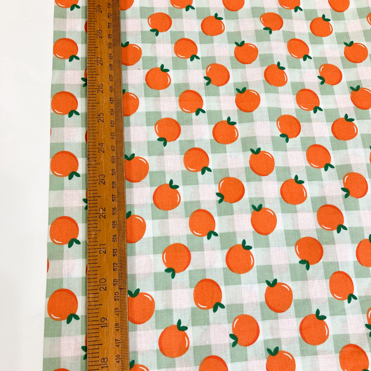 Deadstock: Ex-Joann Quilting Cotton 'Fruity Gingham'