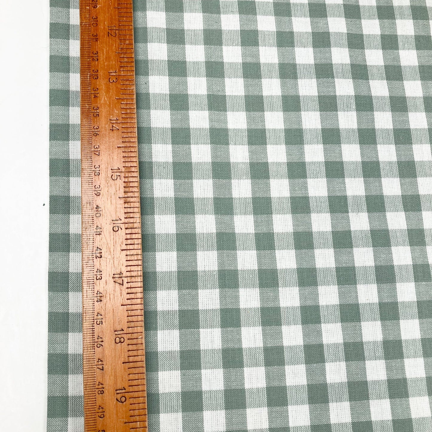 Fableism 'Camp Ginghams' Woven Cotton 'Granite'