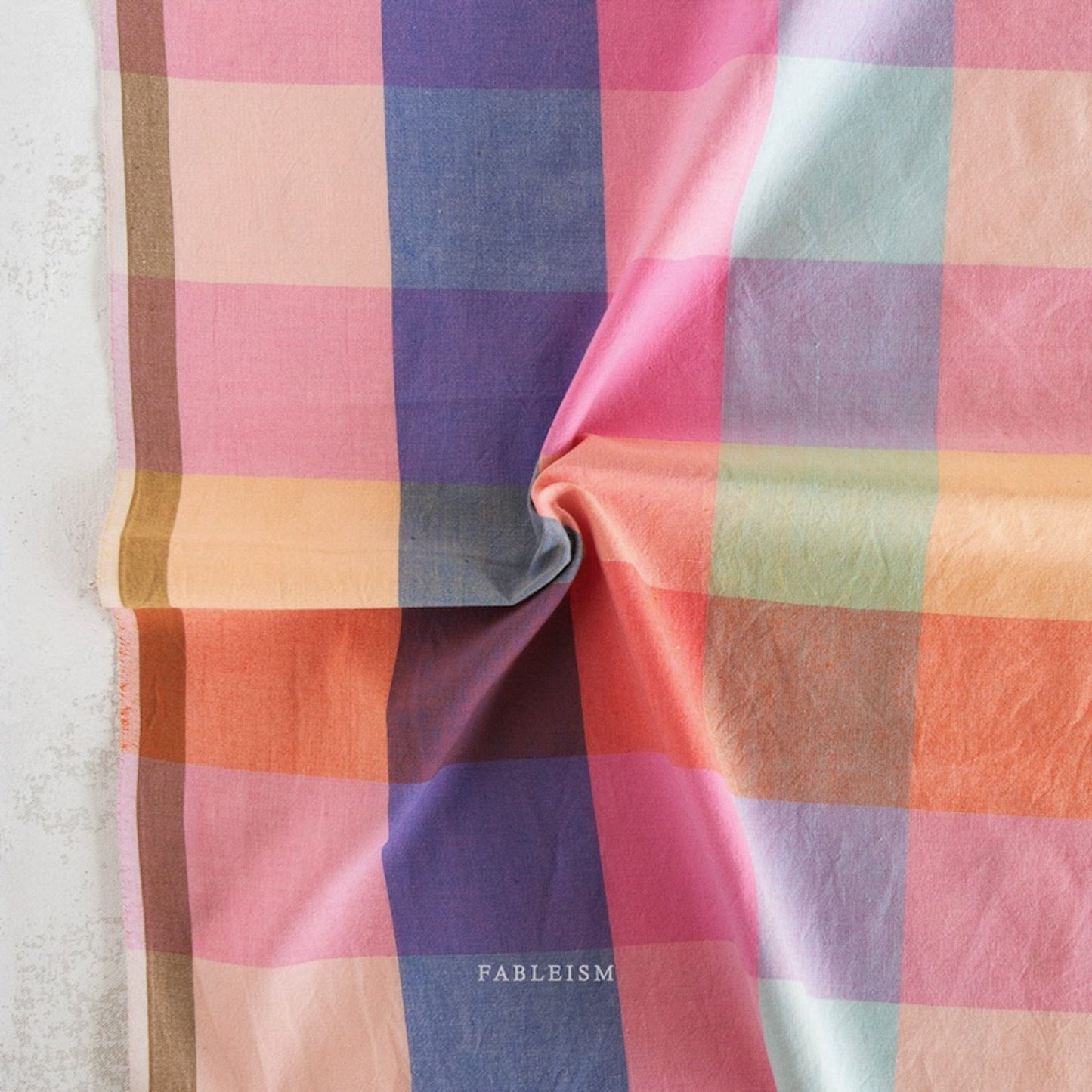 Fableism 'Swedish Holiday' Woven Cotton 'Midsommar Check'
