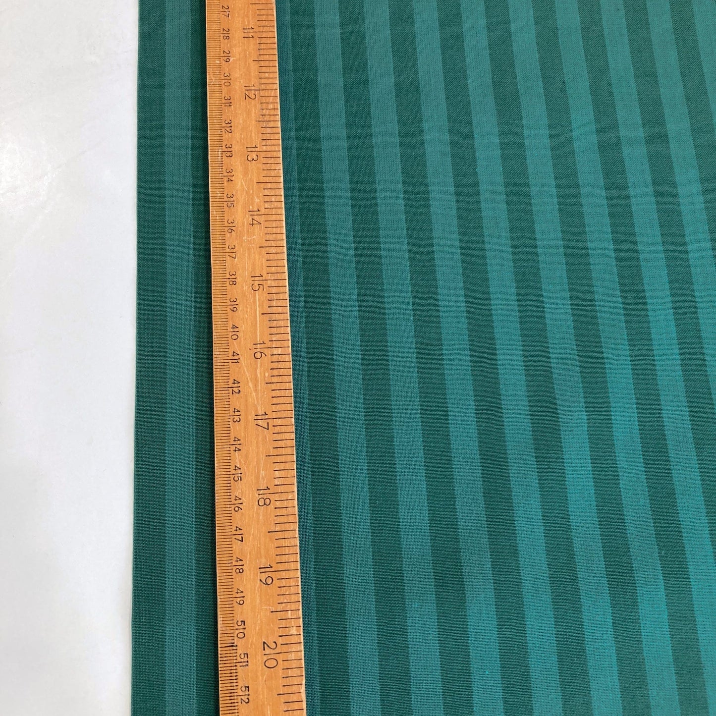 Fableism 'Sun Stripes' Woven Cotton 'Bottle Green'