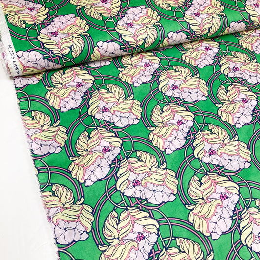 Fabric Freedom Cotton Lawn 'Jugendstil'