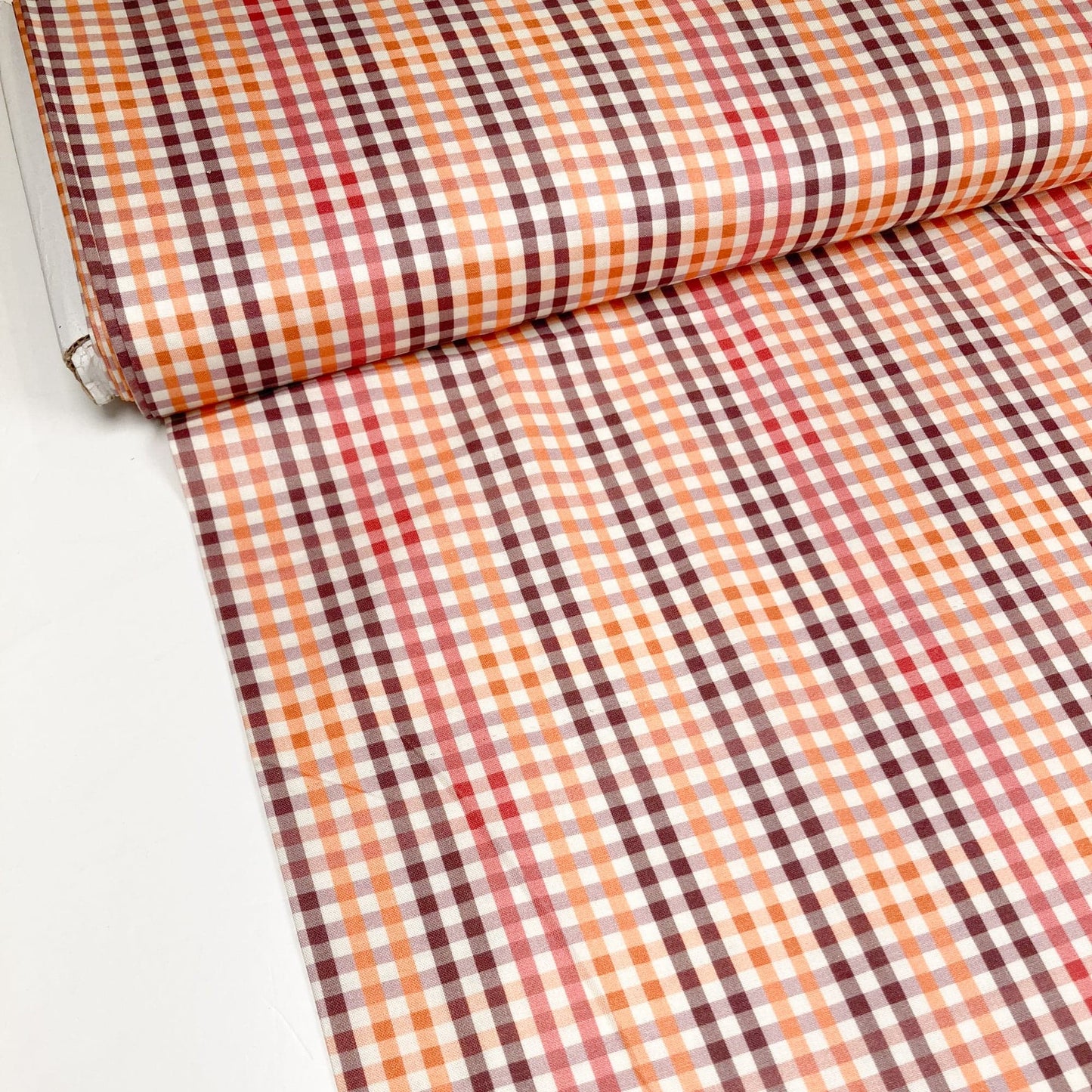 Deadstock: Ex-Joann Quilting Cotton 'Warm Check'