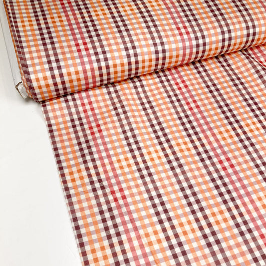 Deadstock: Ex-Joann Quilting Cotton 'Warm Check'