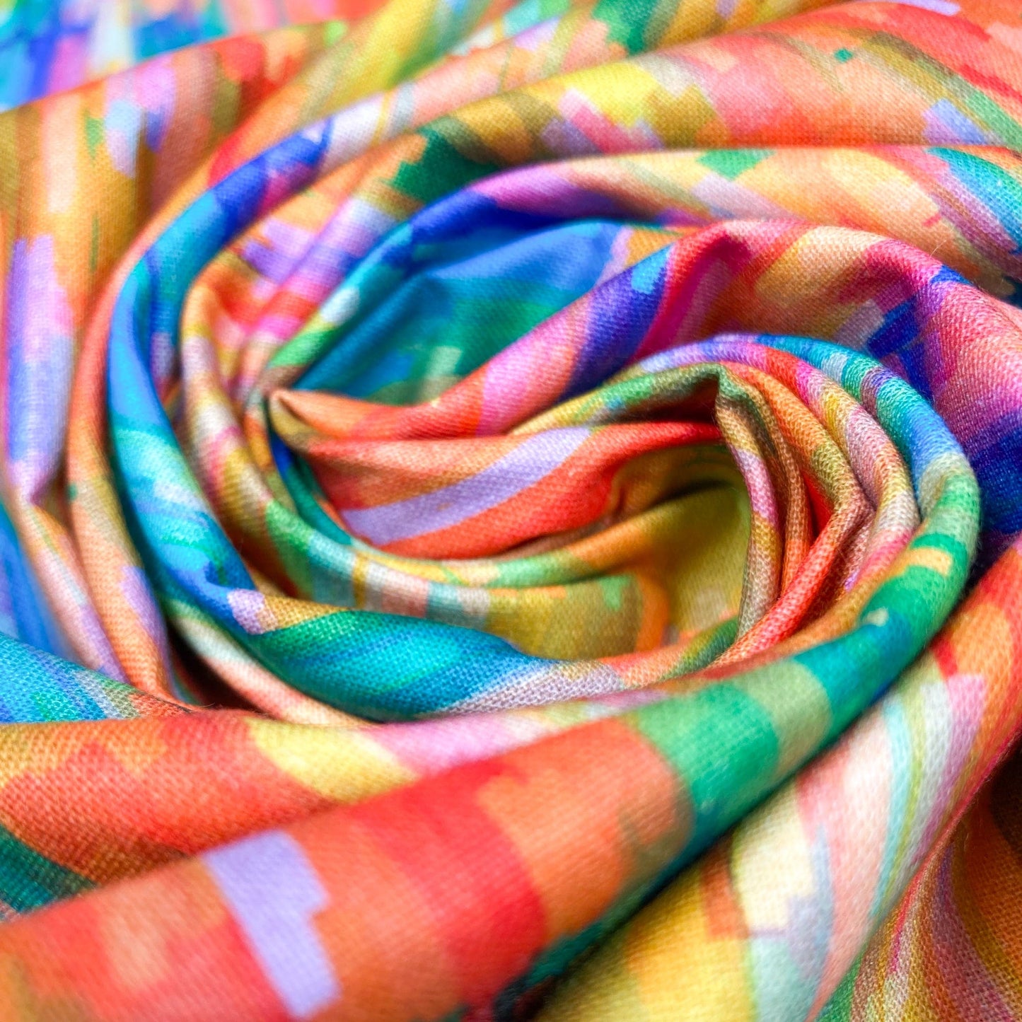 Fabric Freedom Quilting Cotton 'Marker Waves'