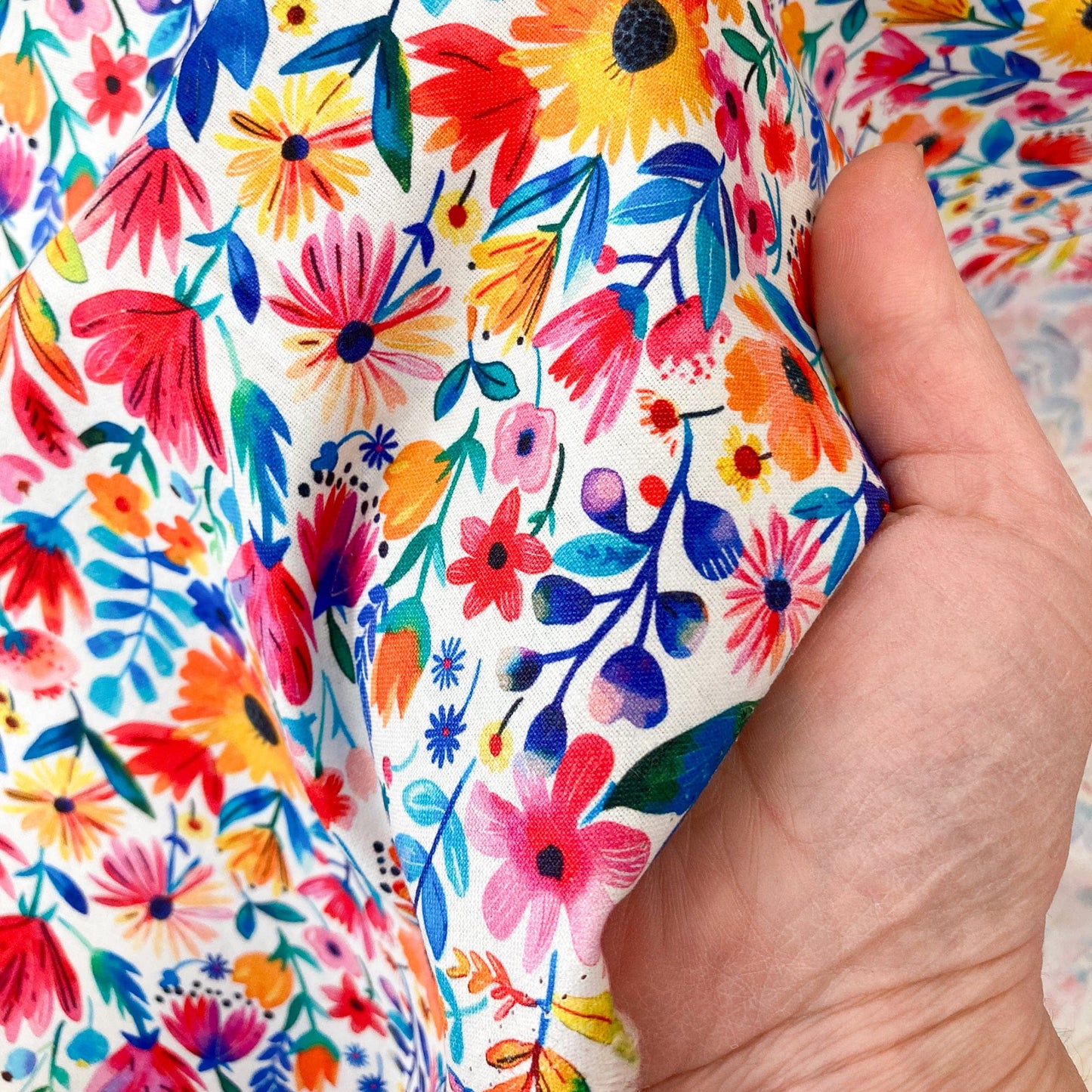 Fabric Freedom Quilting Cotton 'Summer Meadow'