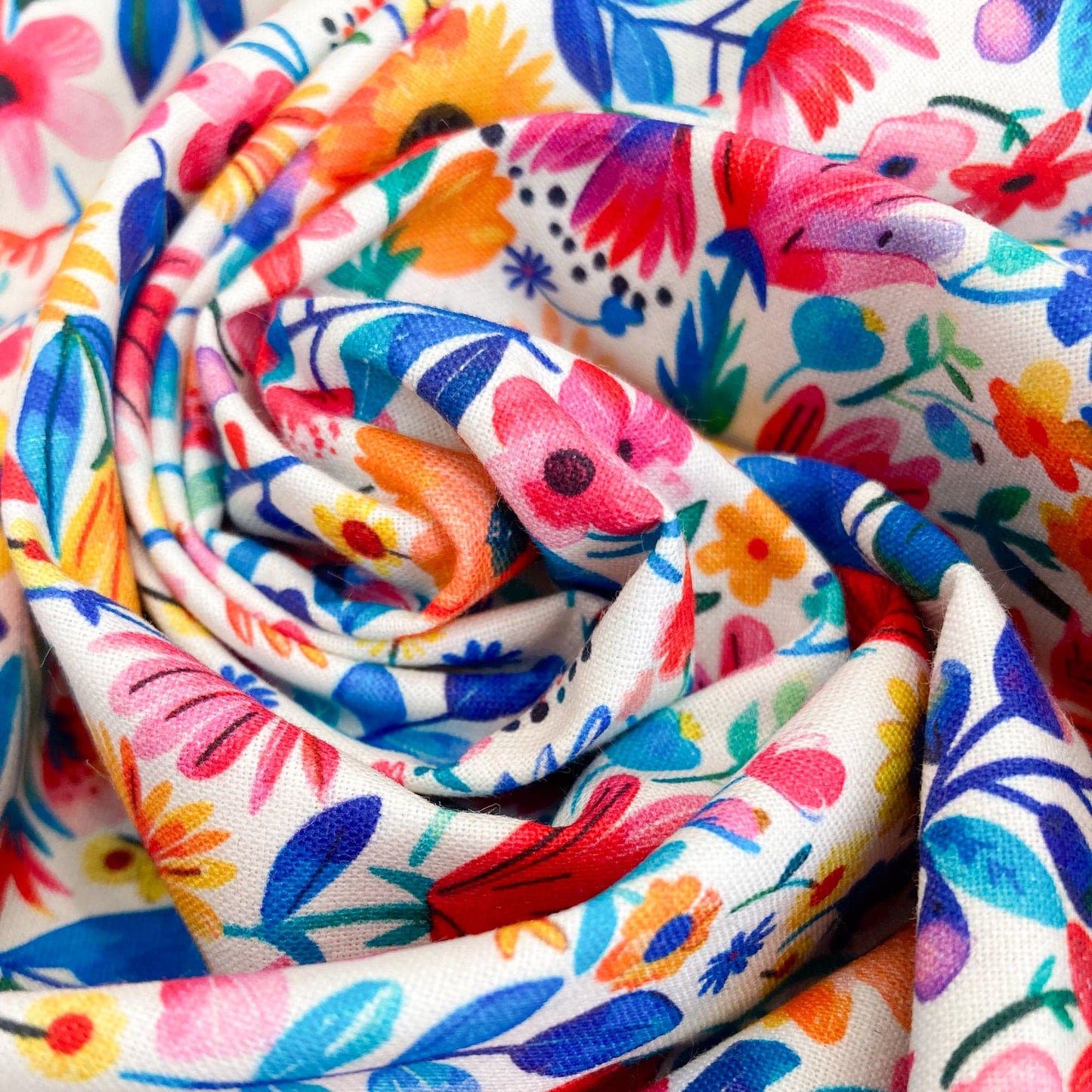 Fabric Freedom Quilting Cotton 'Summer Meadow'