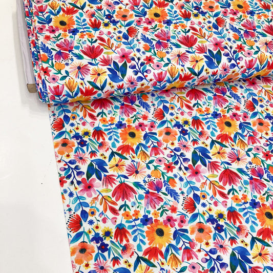 Fabric Freedom Quilting Cotton 'Summer Meadow'