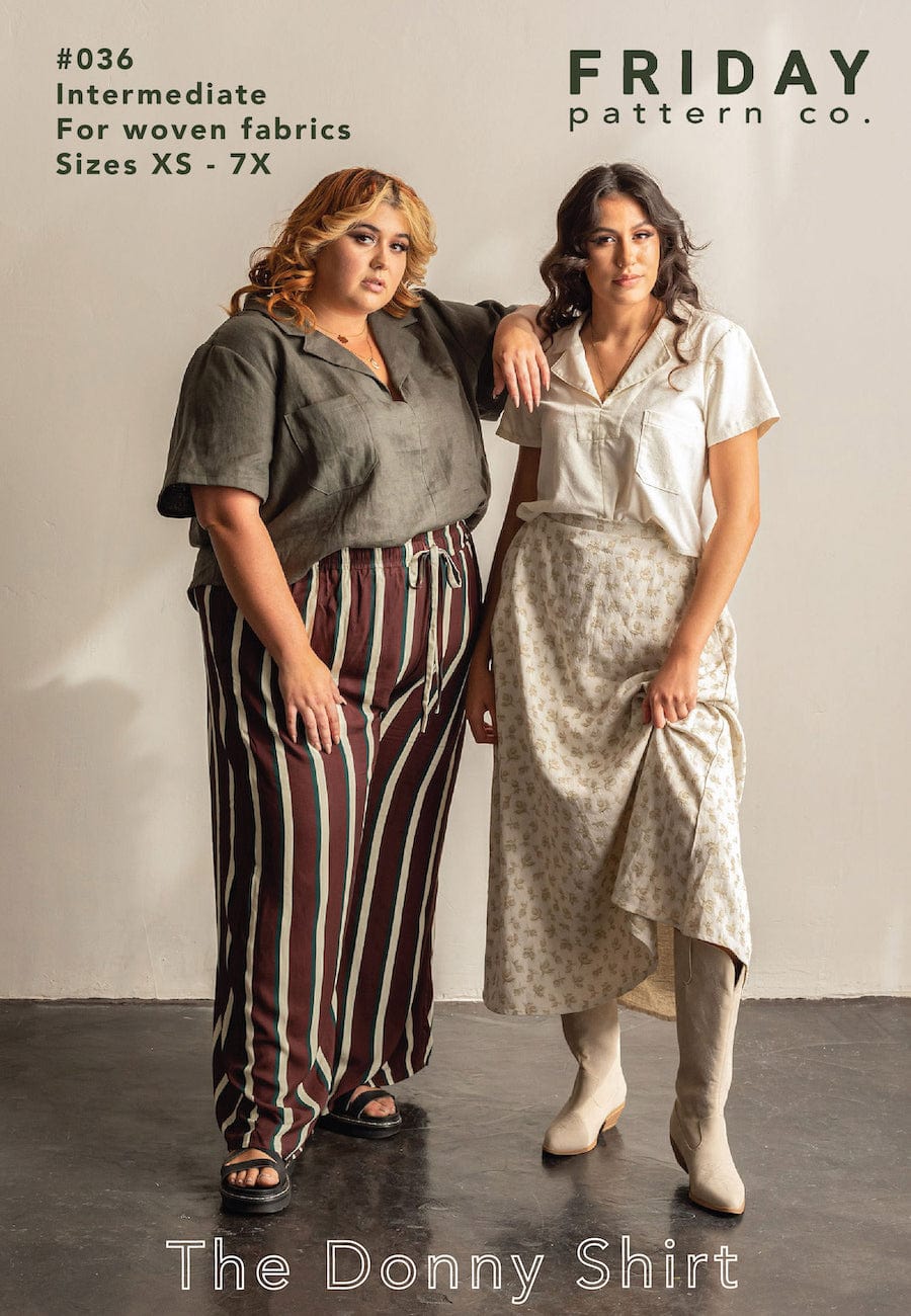 Friday Pattern Company: The Donny Shirt