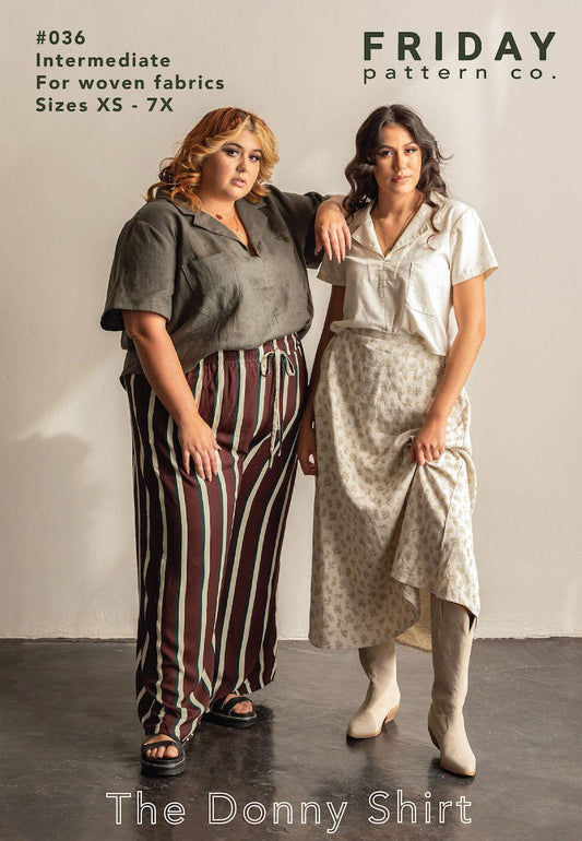 Friday Pattern Company: The Donny Shirt