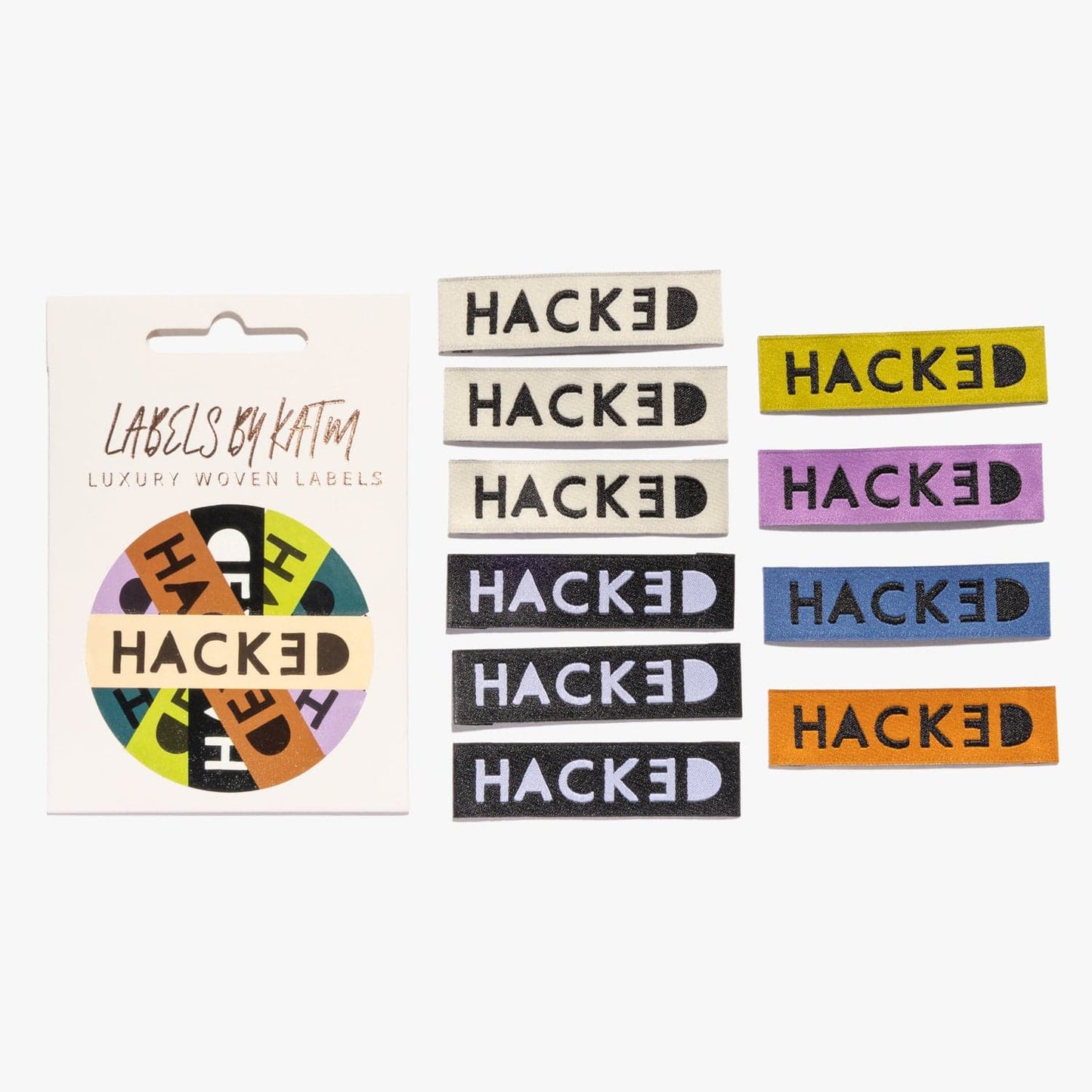 Kylie and the Machine Sewing Labels: 'Hacked'