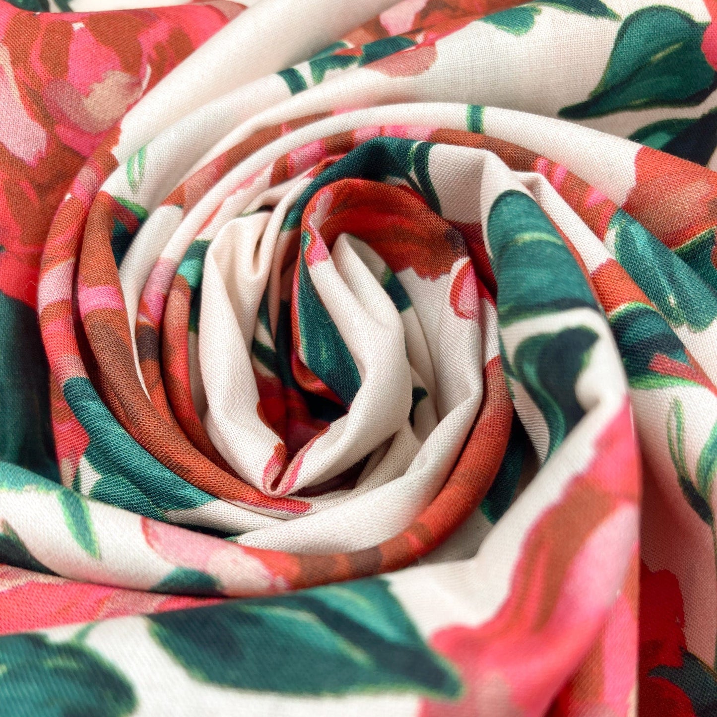 Lady McElroy Cotton Pure Lawn 'French Rose'