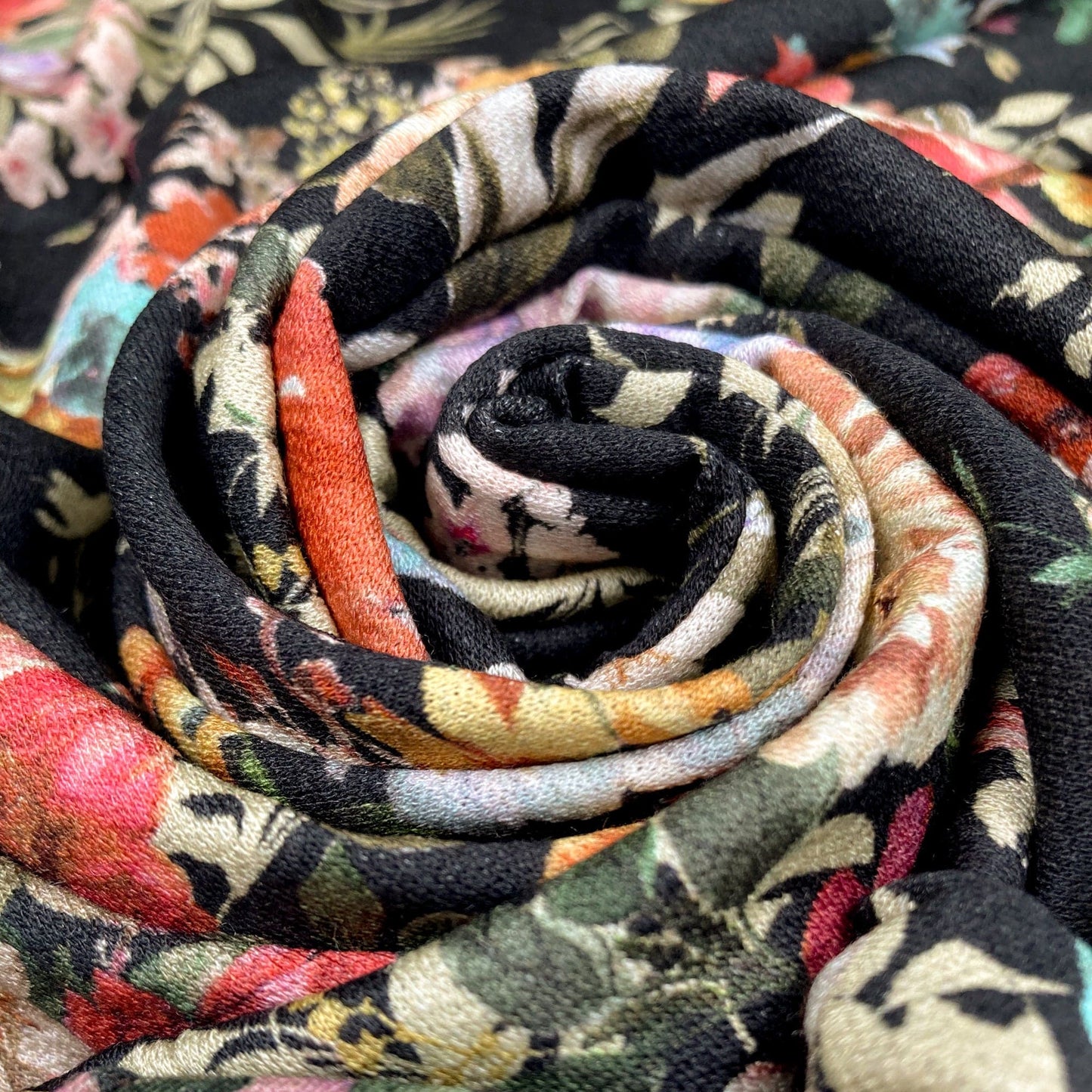 Viscose Crepe Jersey 'Floral Fantasy'