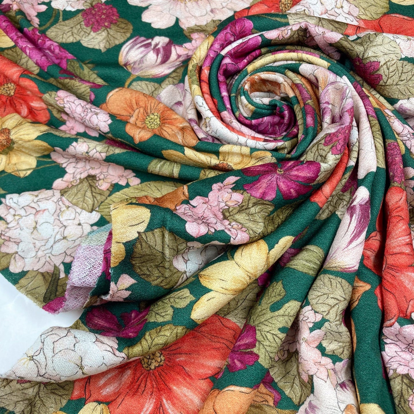 Viscose Crepe Jersey 'In the Garden'