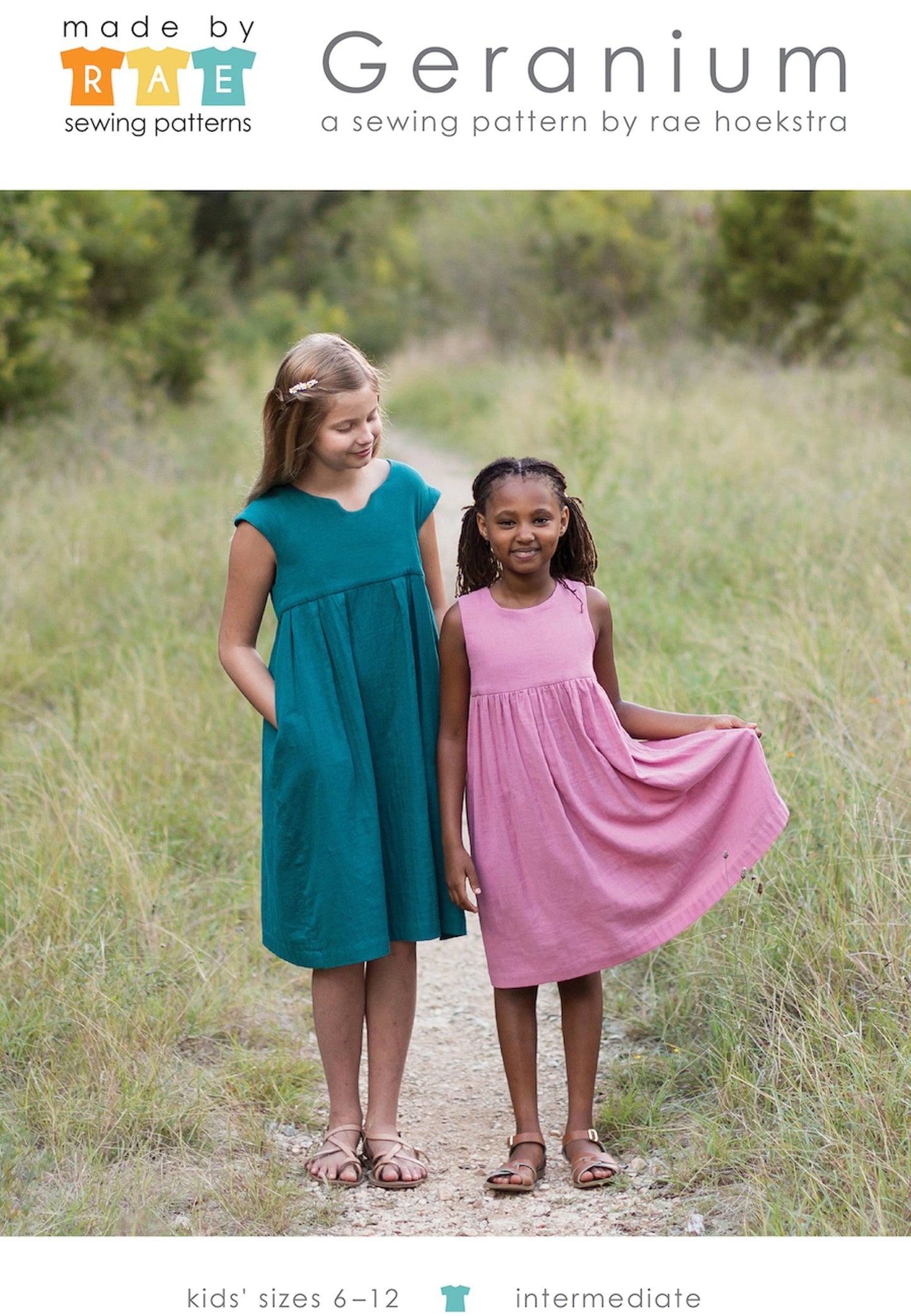Made by Rae: Geranium Children's Dress/Expansion Pack