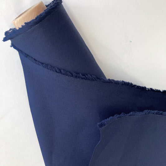 Merchant & Mills Organic Cotton Dry Oilskin in Navy