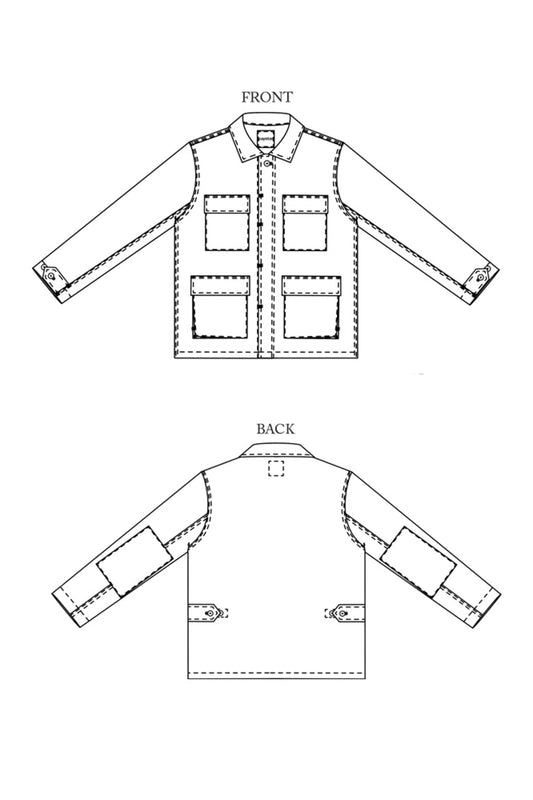 Merchant & Mills Sewing Pattern: Paynter Jacket
