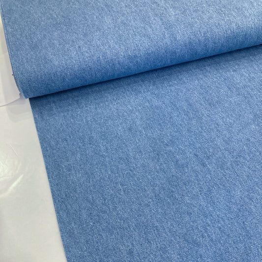7oz Cotton Denim Mid Blue